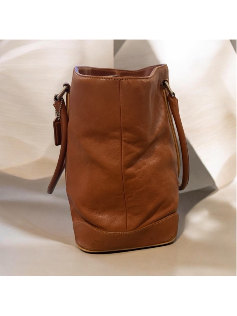 Vintage Coach Metropolitan Work Bag – British Tan Leather - Picture 4 of 15